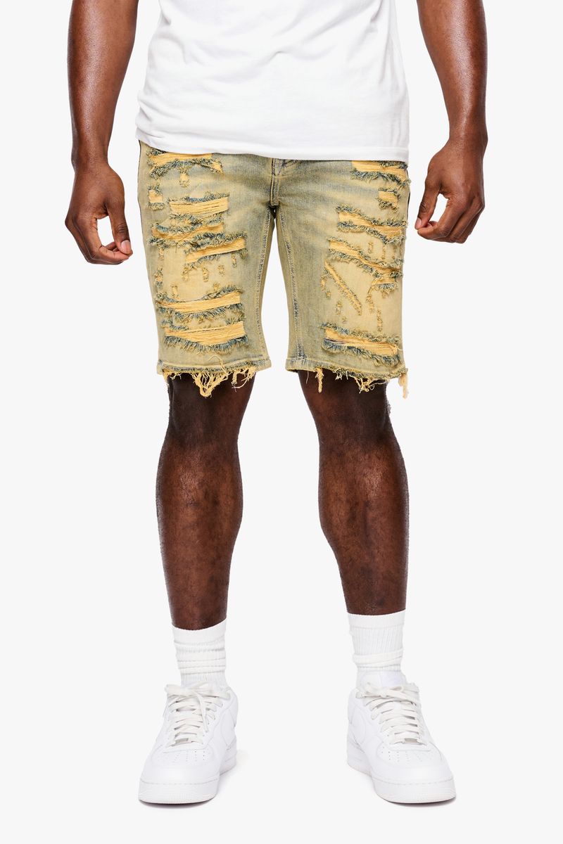 Fever Vintage Blue Shorts