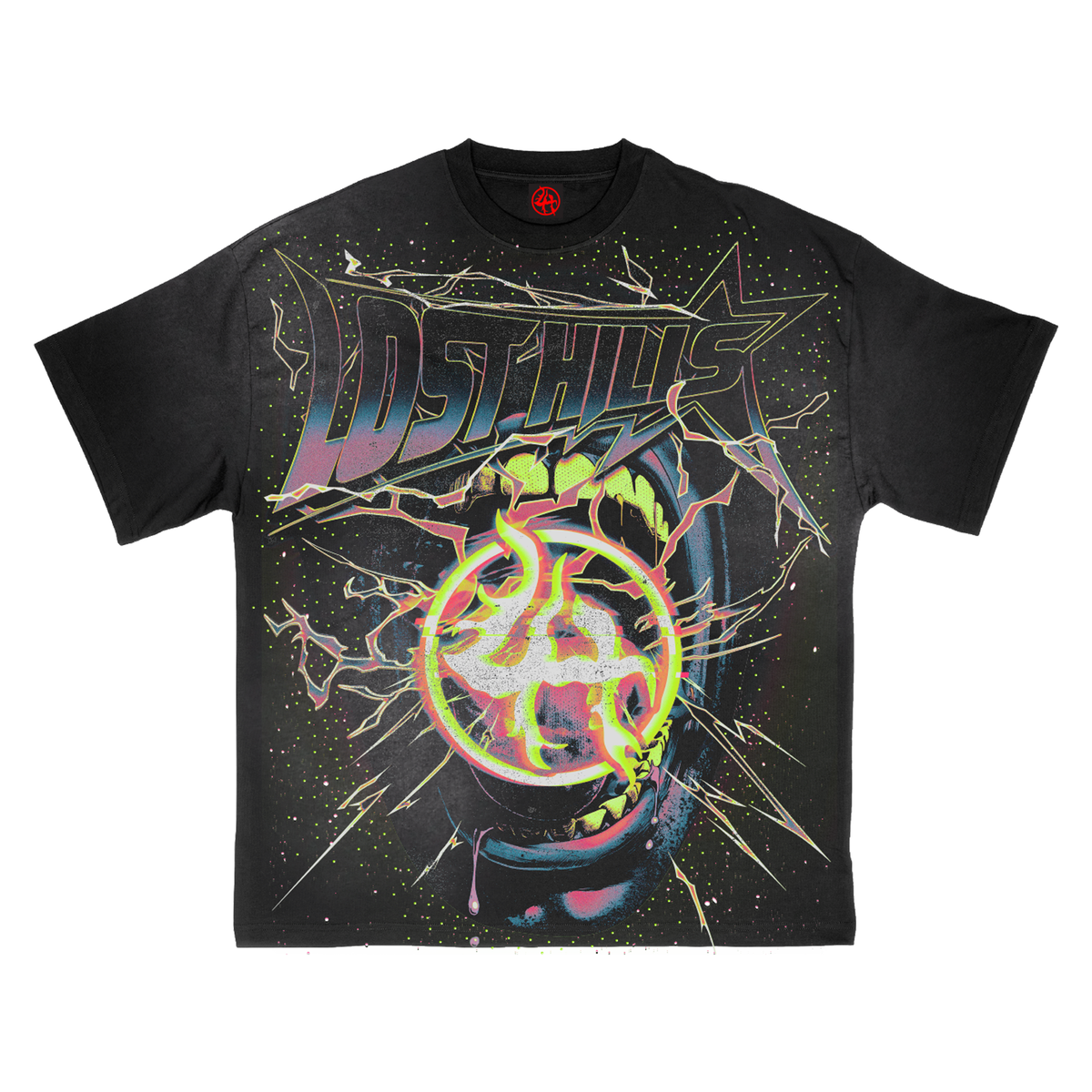 Lost Hills Scream Tee - Black