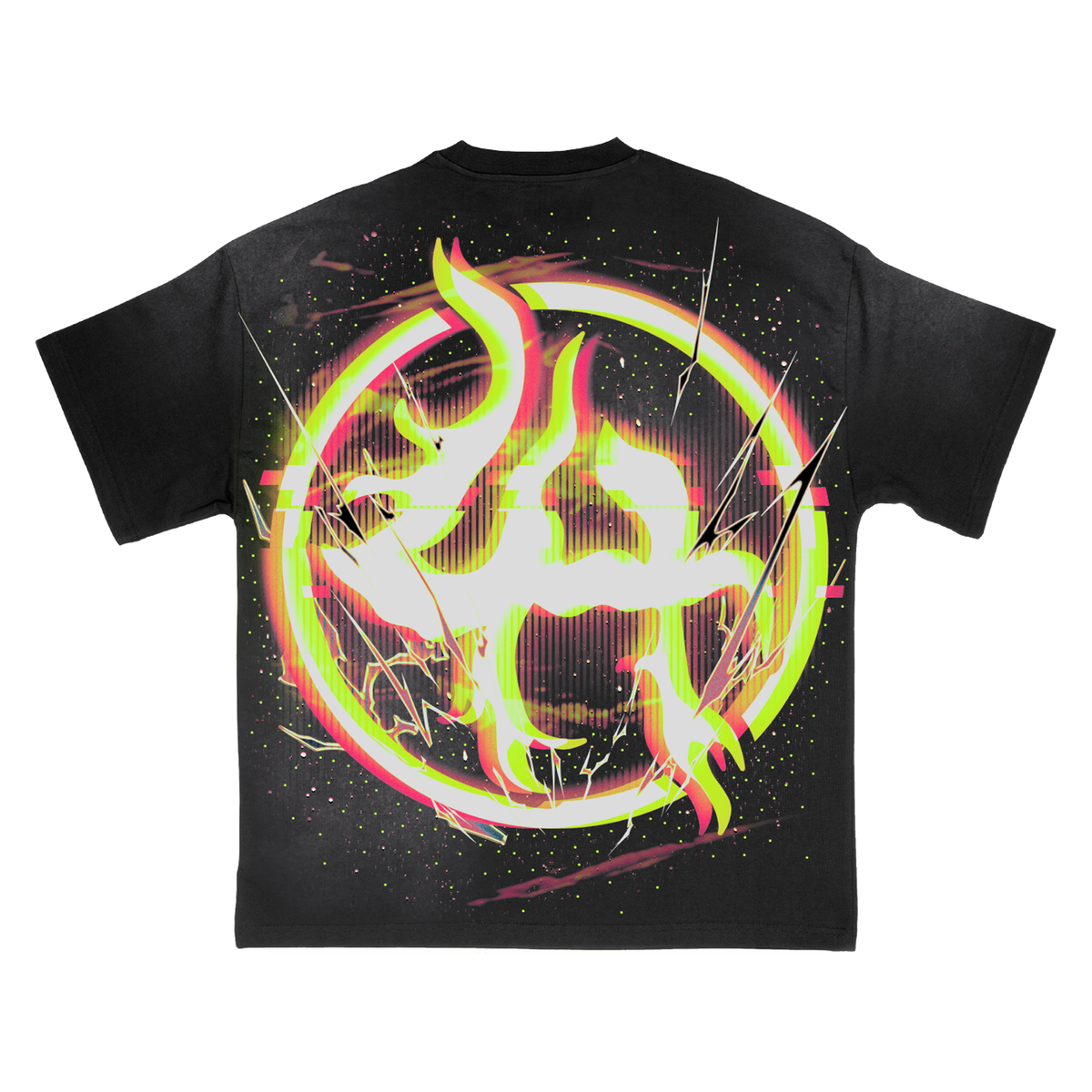 Lost Hills Scream Tee - Black