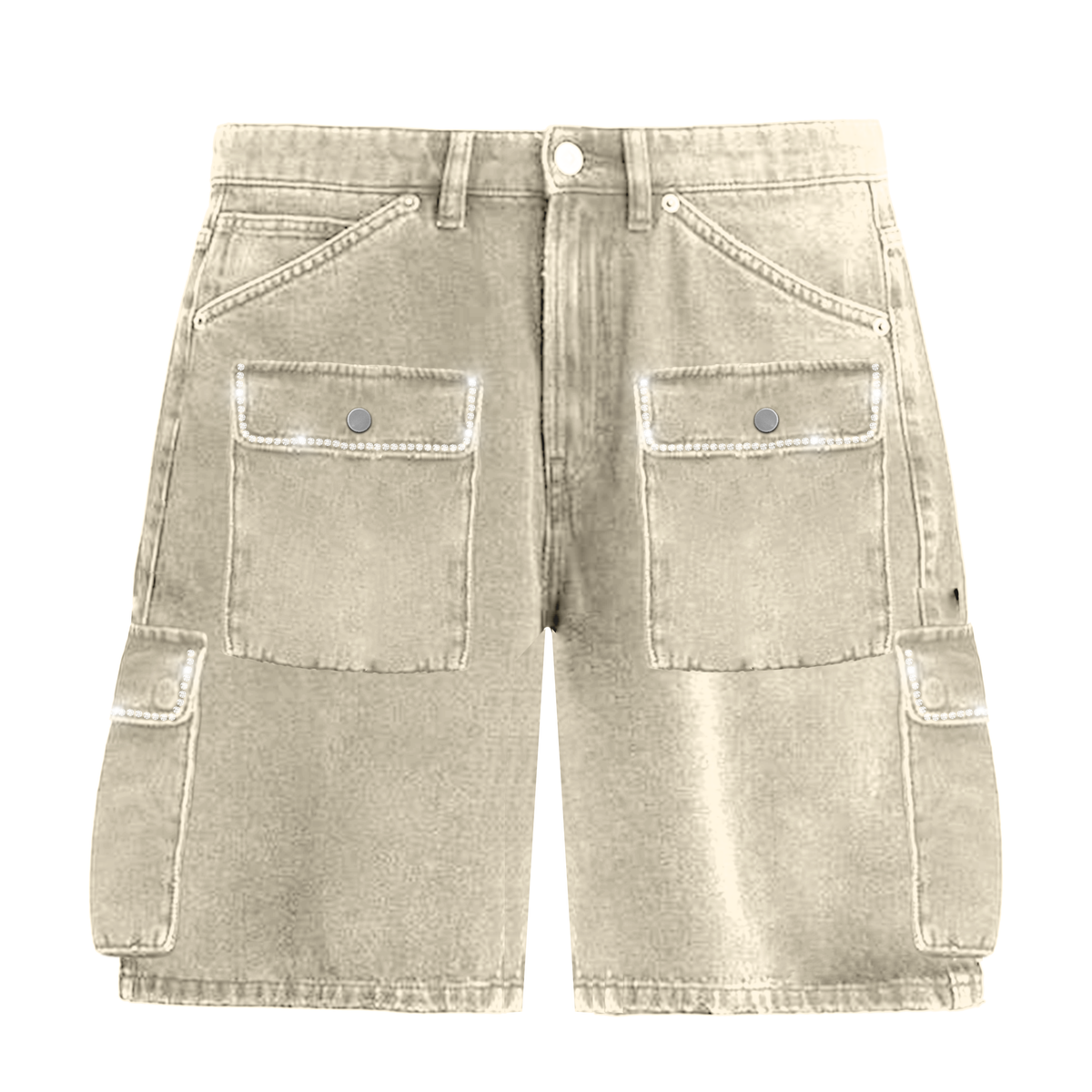 Deerskin Rhinestone Shorts