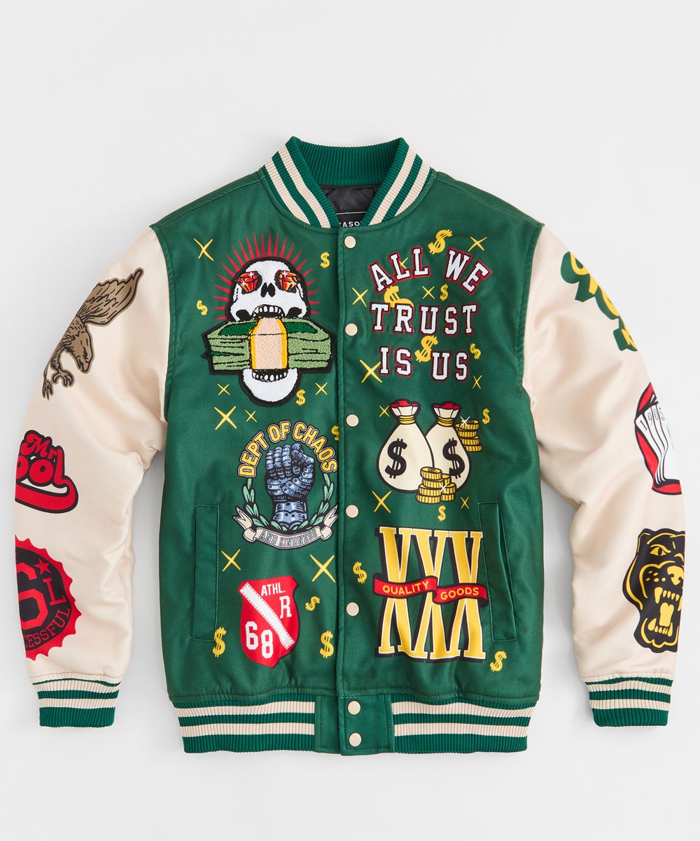 Cash Flow Varsity Jacket