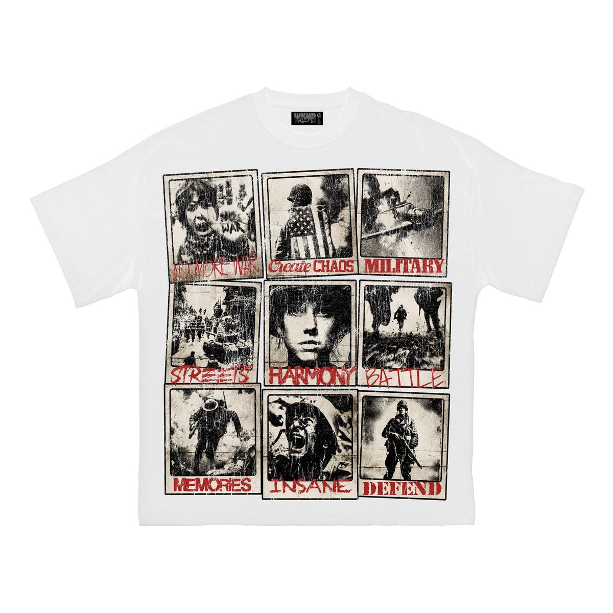 Create Chaos Tee - White