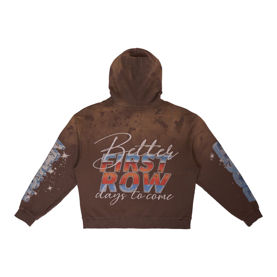 New Born Hoodie - Brown
