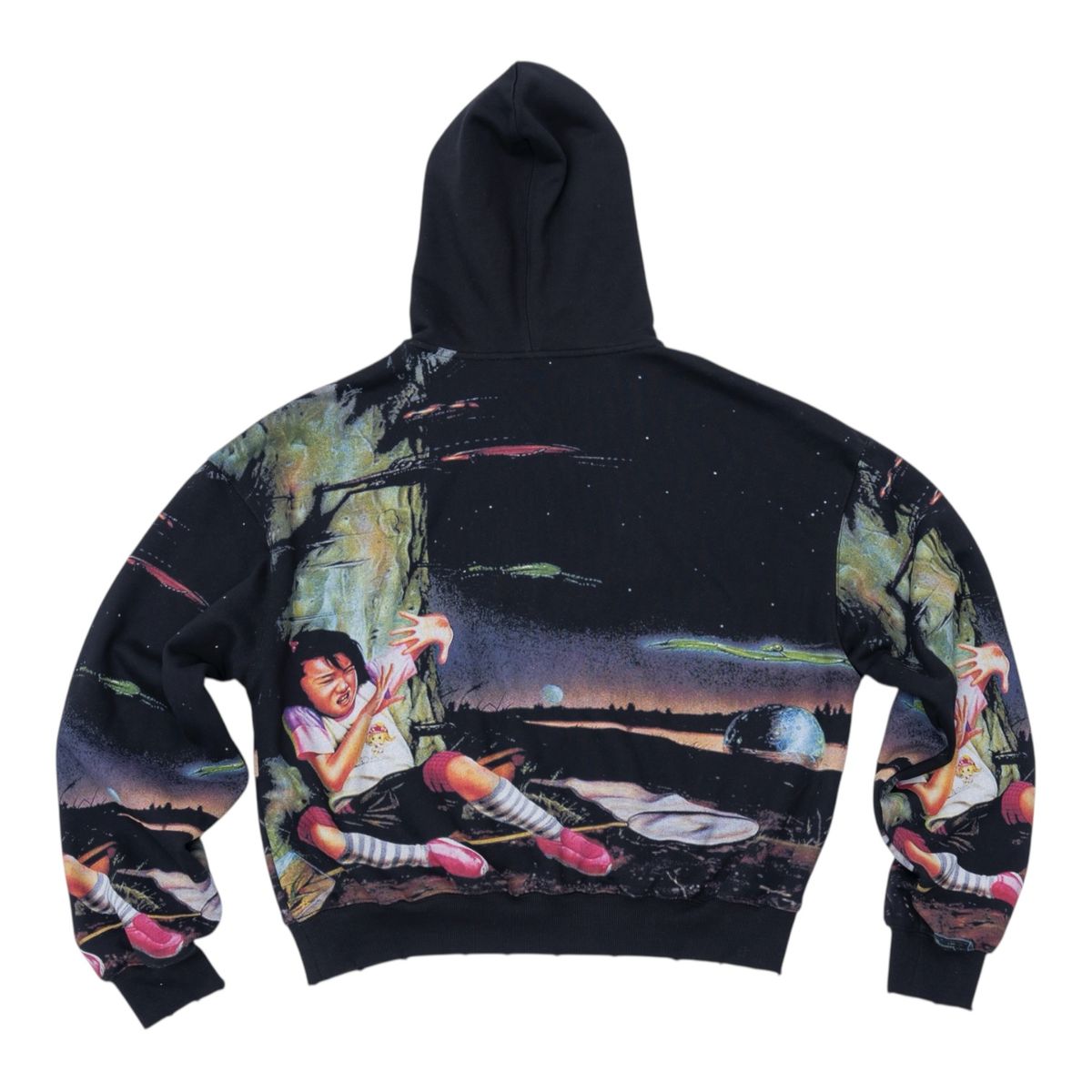 Danger Zip Up - Black