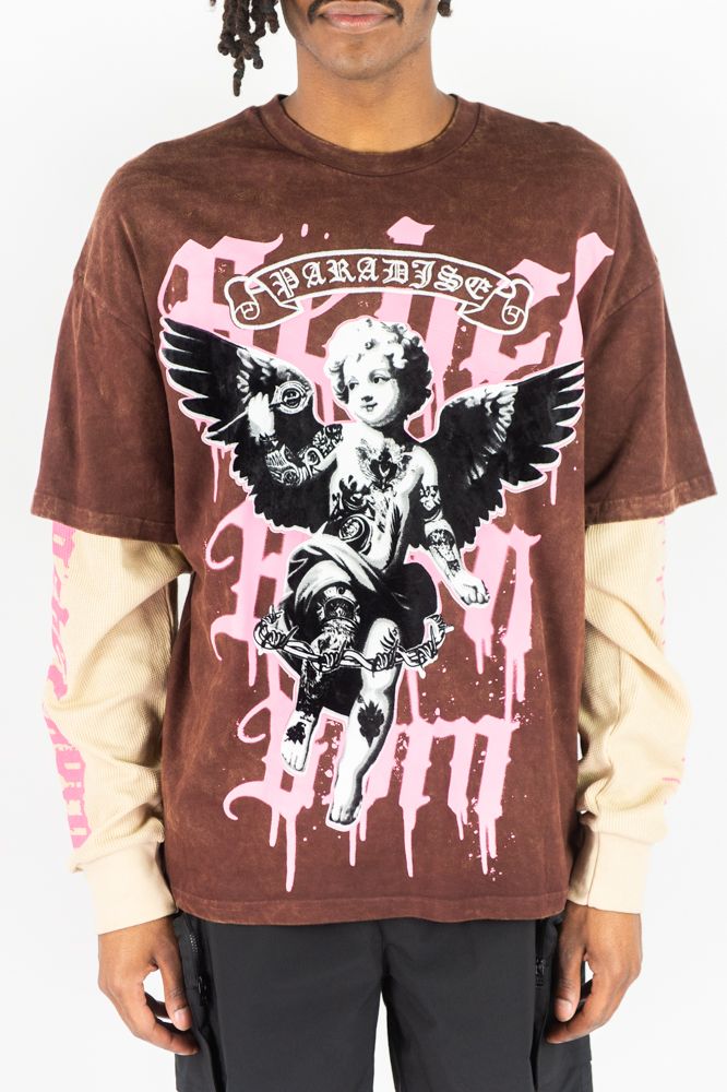 Paradise Angel Long Sleeve - Brown