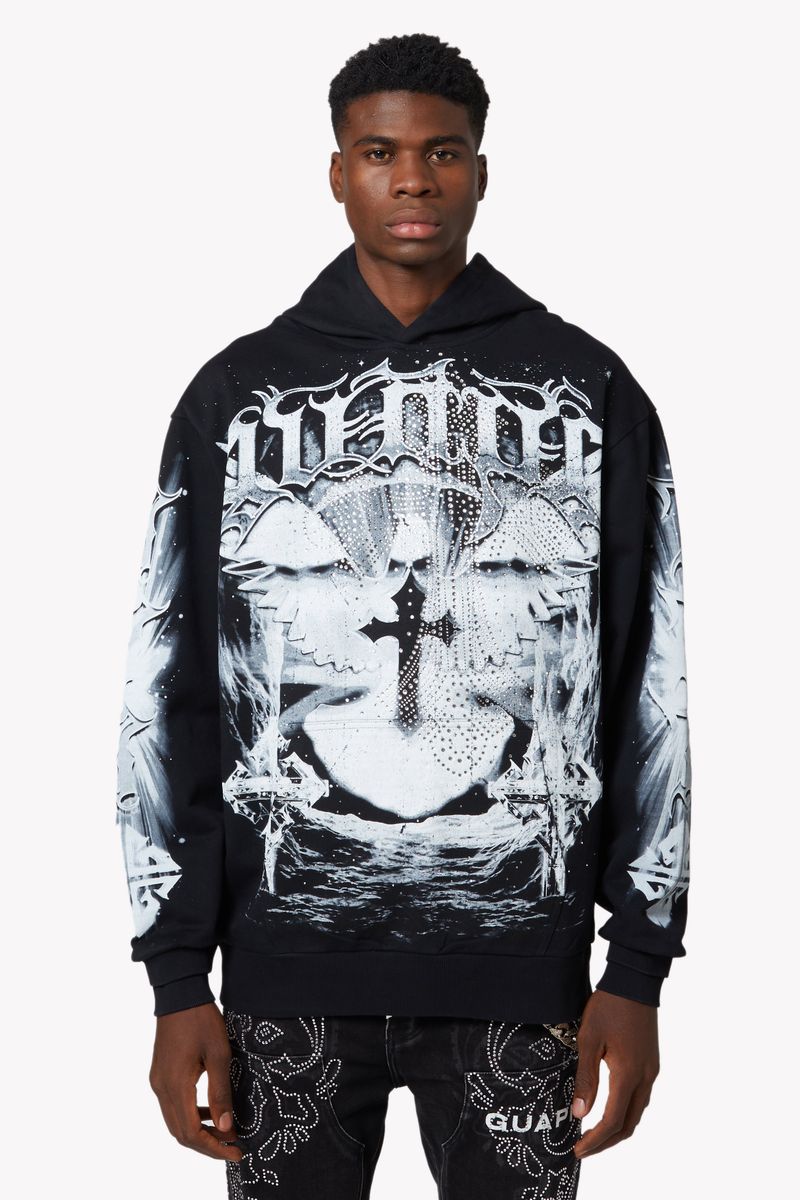 Black Heavens Vault Hoodie