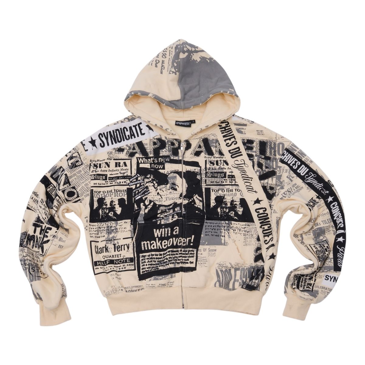 Archive Zip Up - Bone