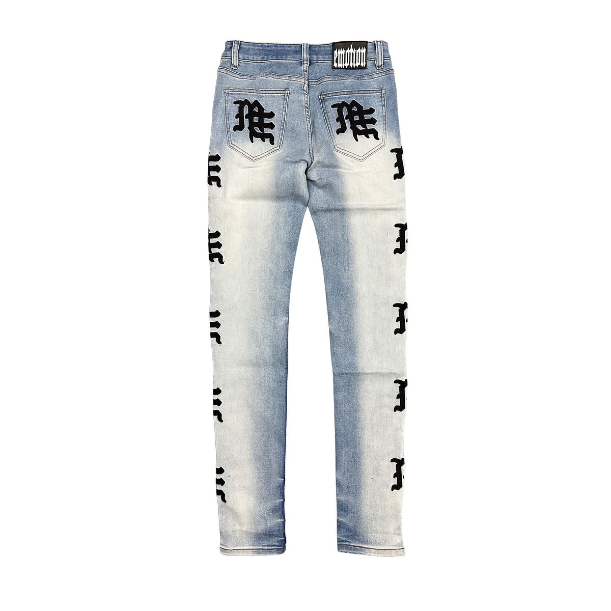 Monogram Denim - Light Blue