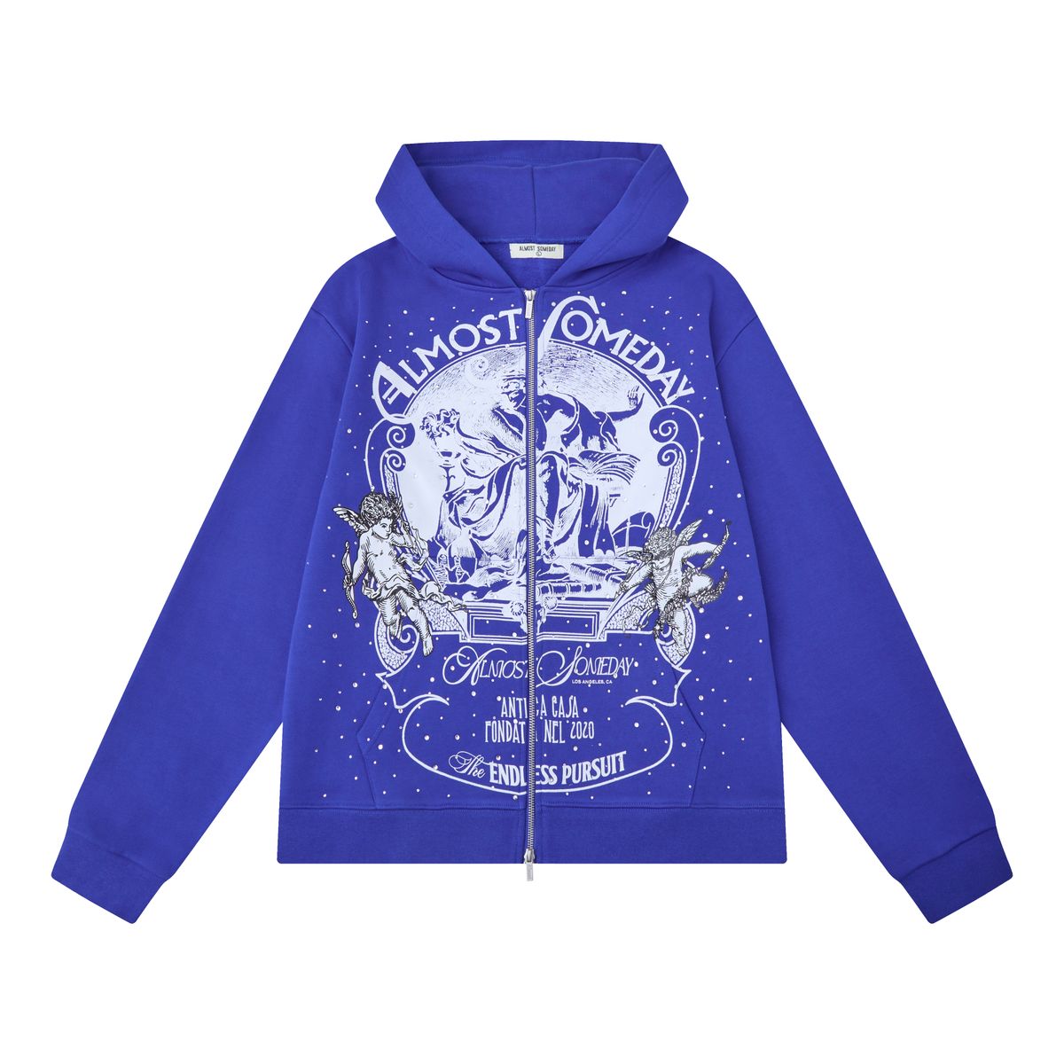Lavish Zip Up - Blue
