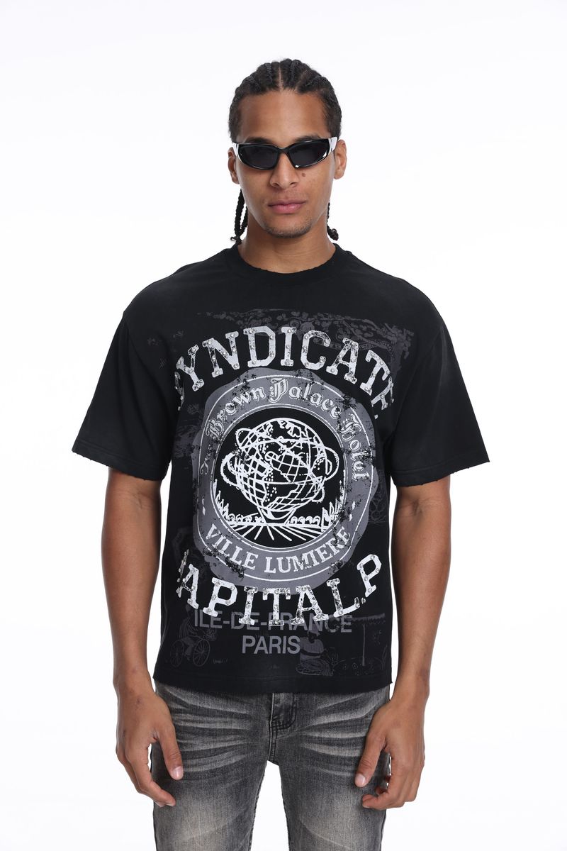 Capital P Tee - Black