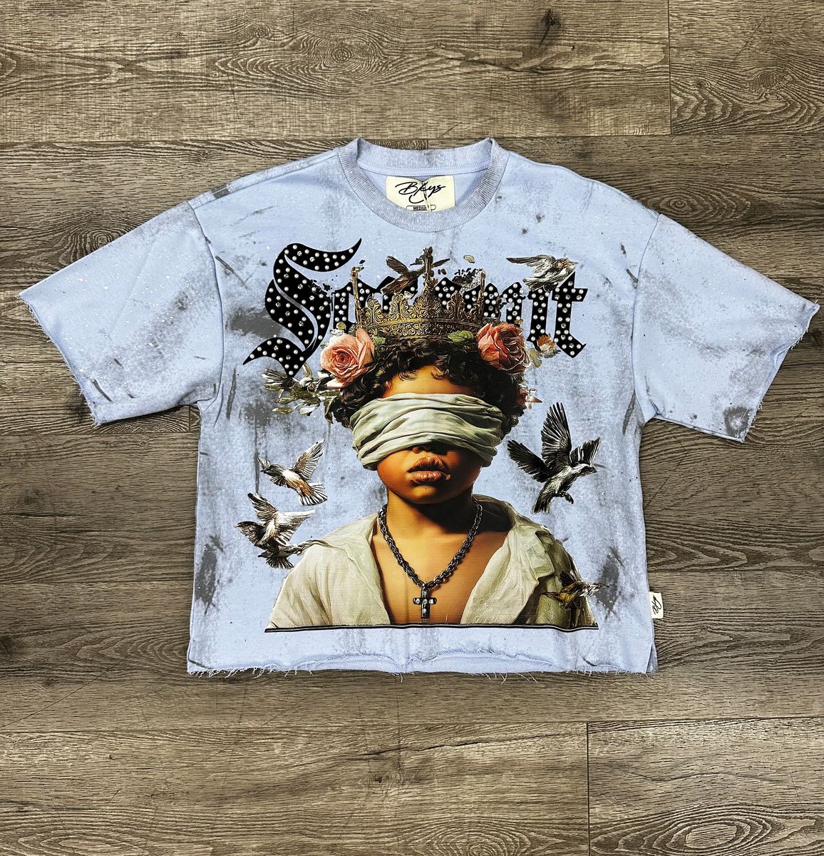 Heaven Tee - Ice Blue