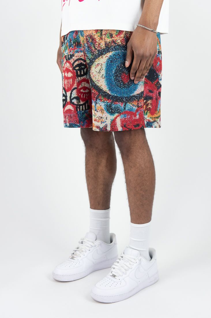 Rebel Eye Tapestry Short