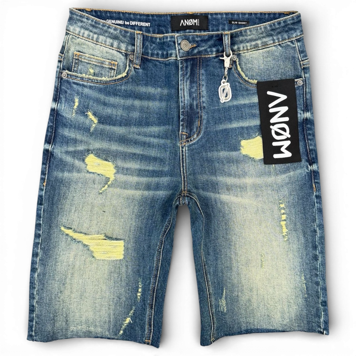 Nightfall Jean Short - Vtg Blue