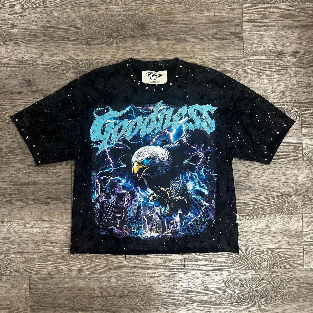 Eagle Tee - Black/Blue