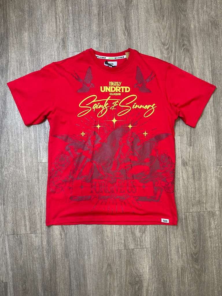 Saints And Sinners Tee - Red