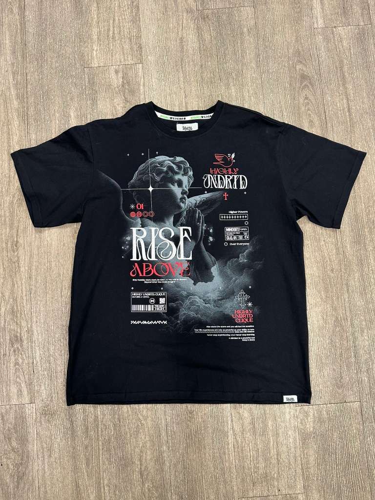 Rise Above Tee - Black