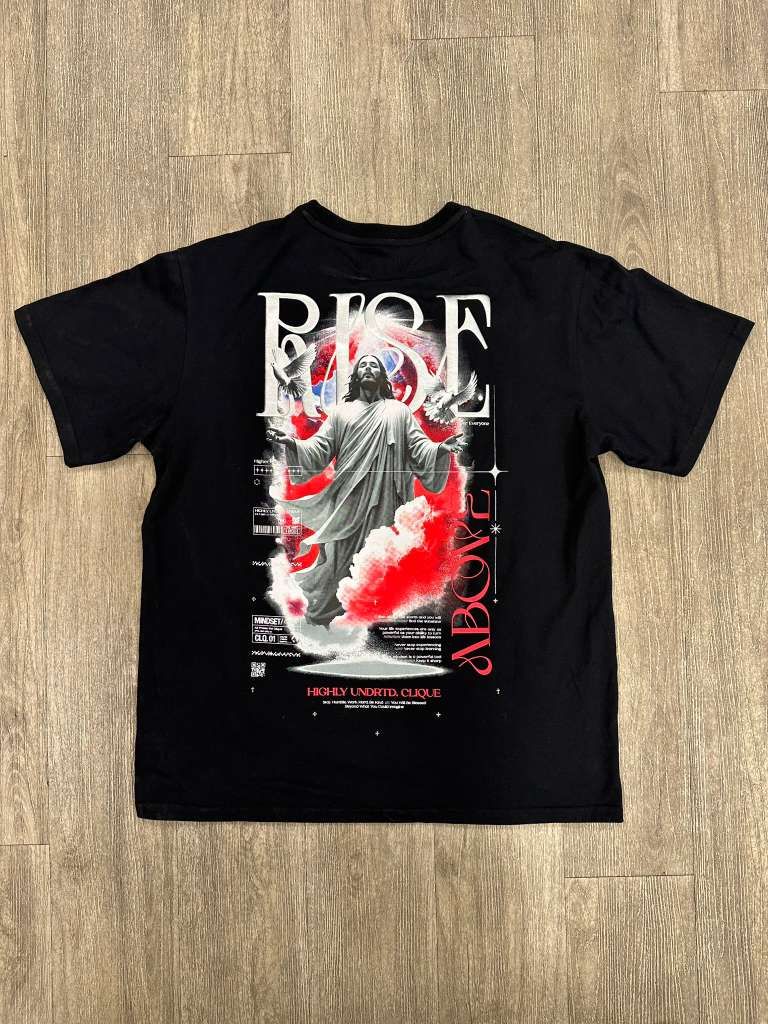 Rise Above Tee - Black