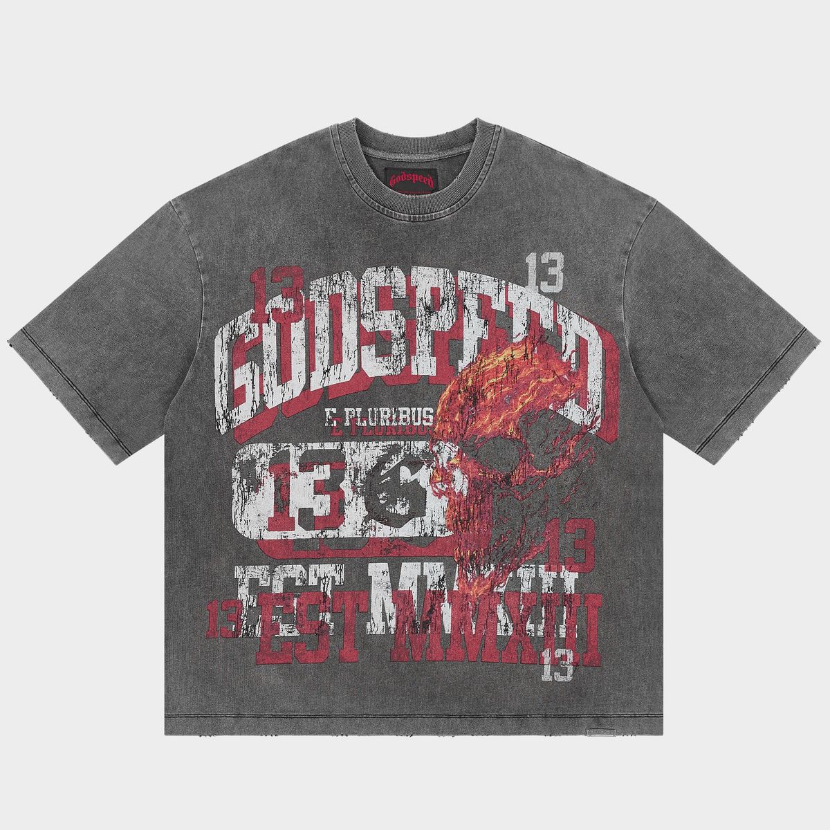 Seeing Double T-Shirt - Grey