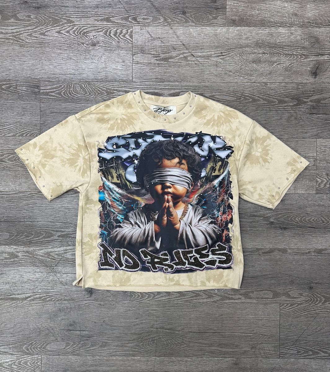 Sinners Club T-Shirt - Tan