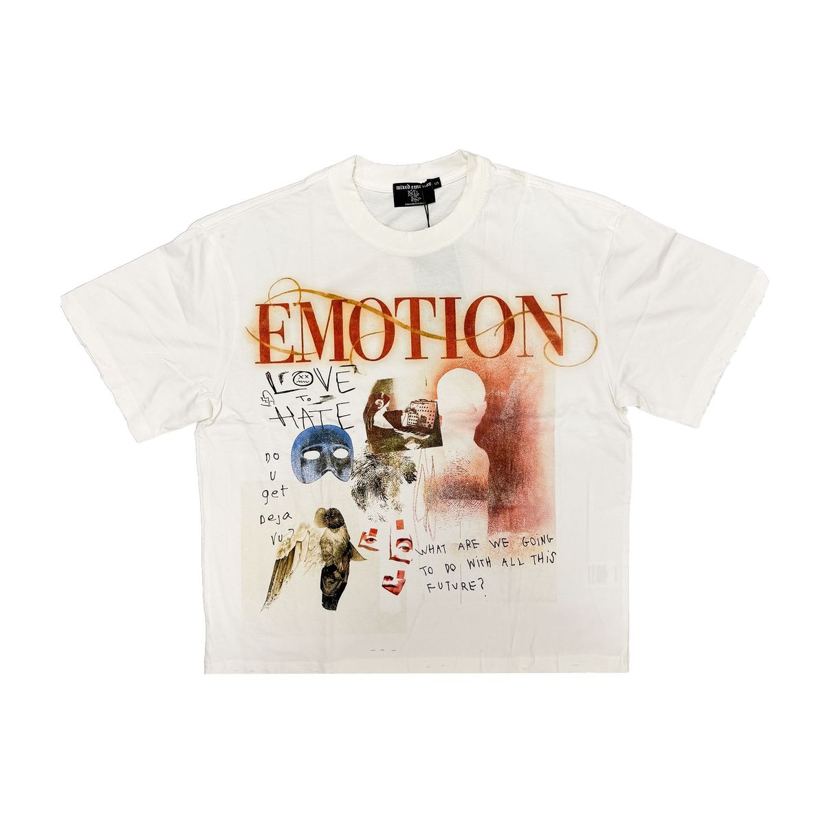 Deja Vu Tee - White