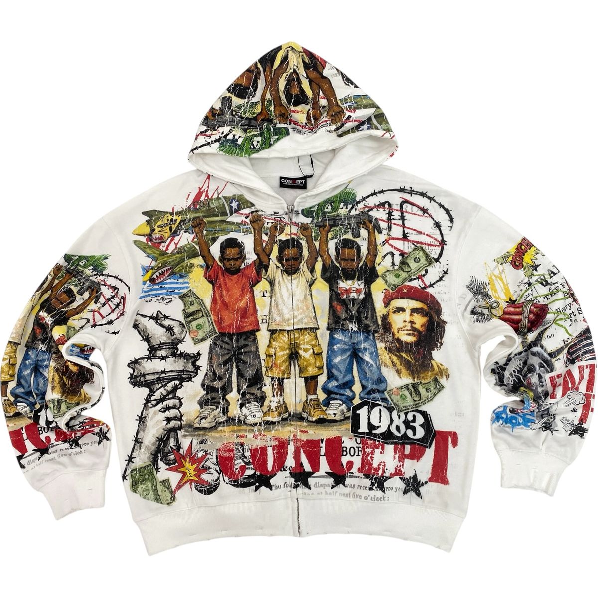 Over Fear Zip Up