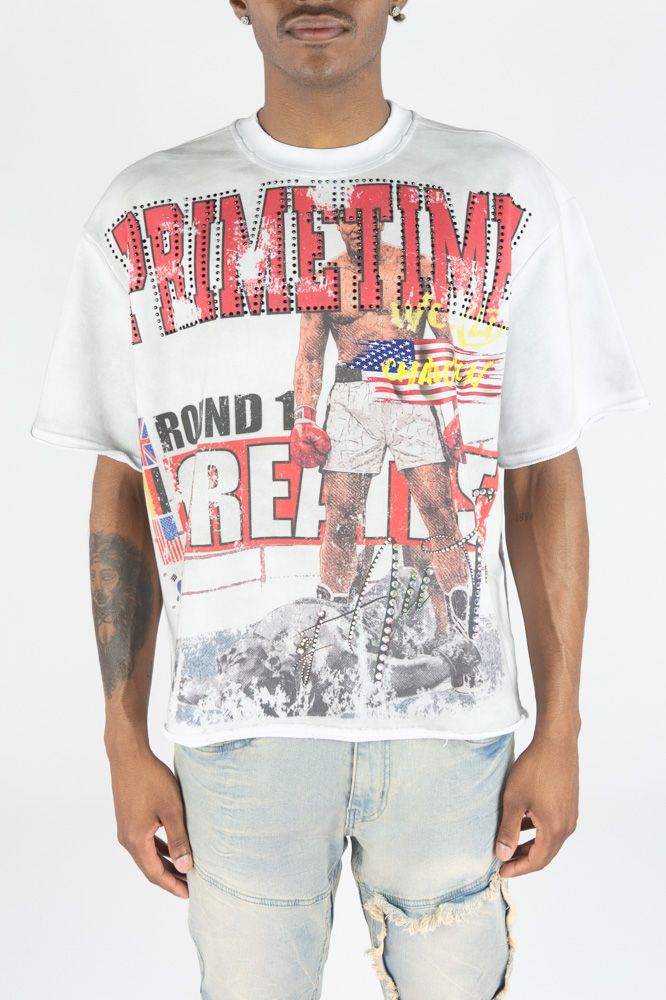 Prime Time Tee - White