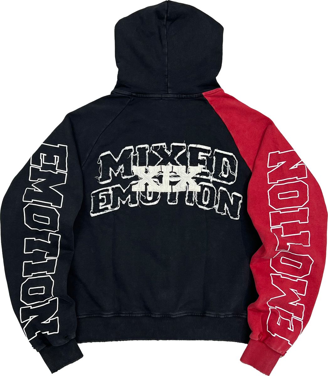 Split Decision Hoodie - Red