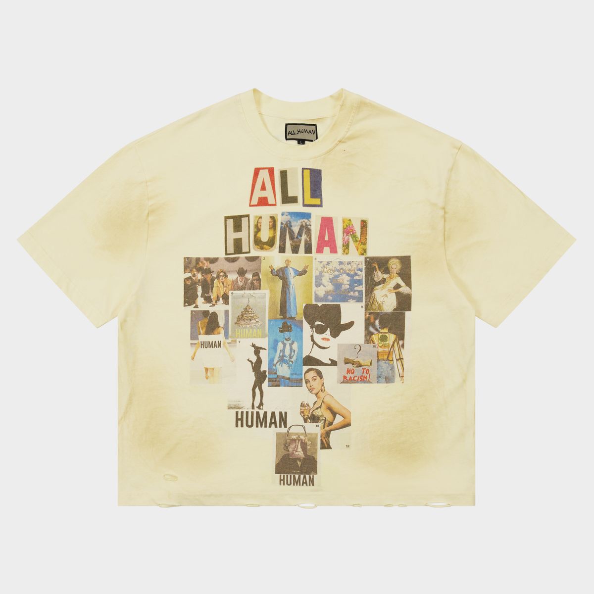 Copy And Paste Tee - Cream