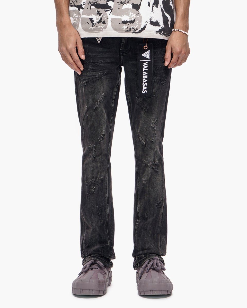 Wired Black Wash Stacked