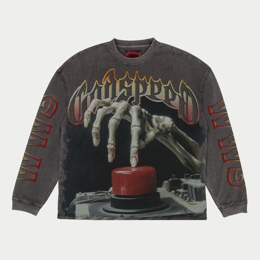 Code Red L/S - Grey Wash
