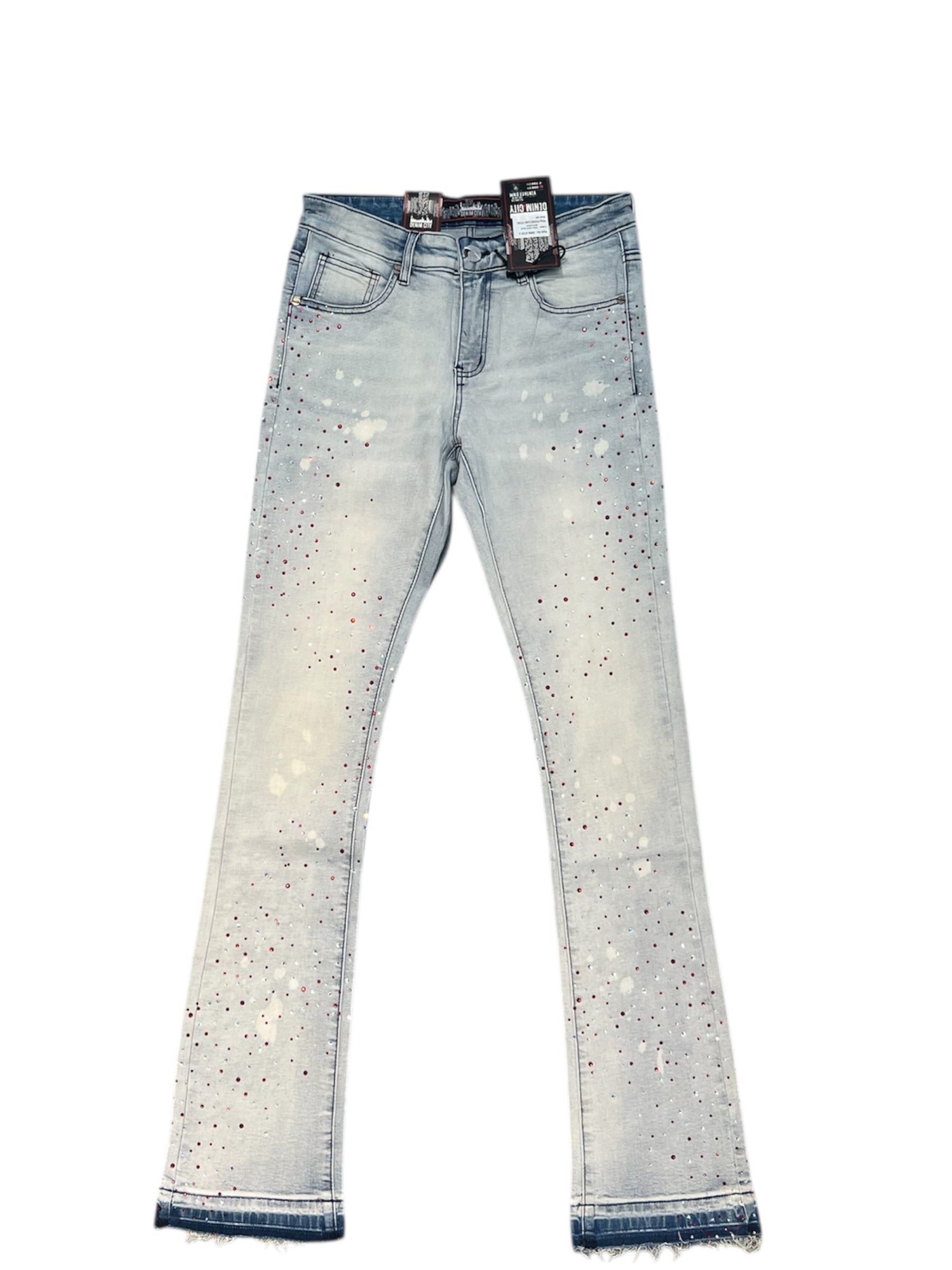 Bleached vintage red