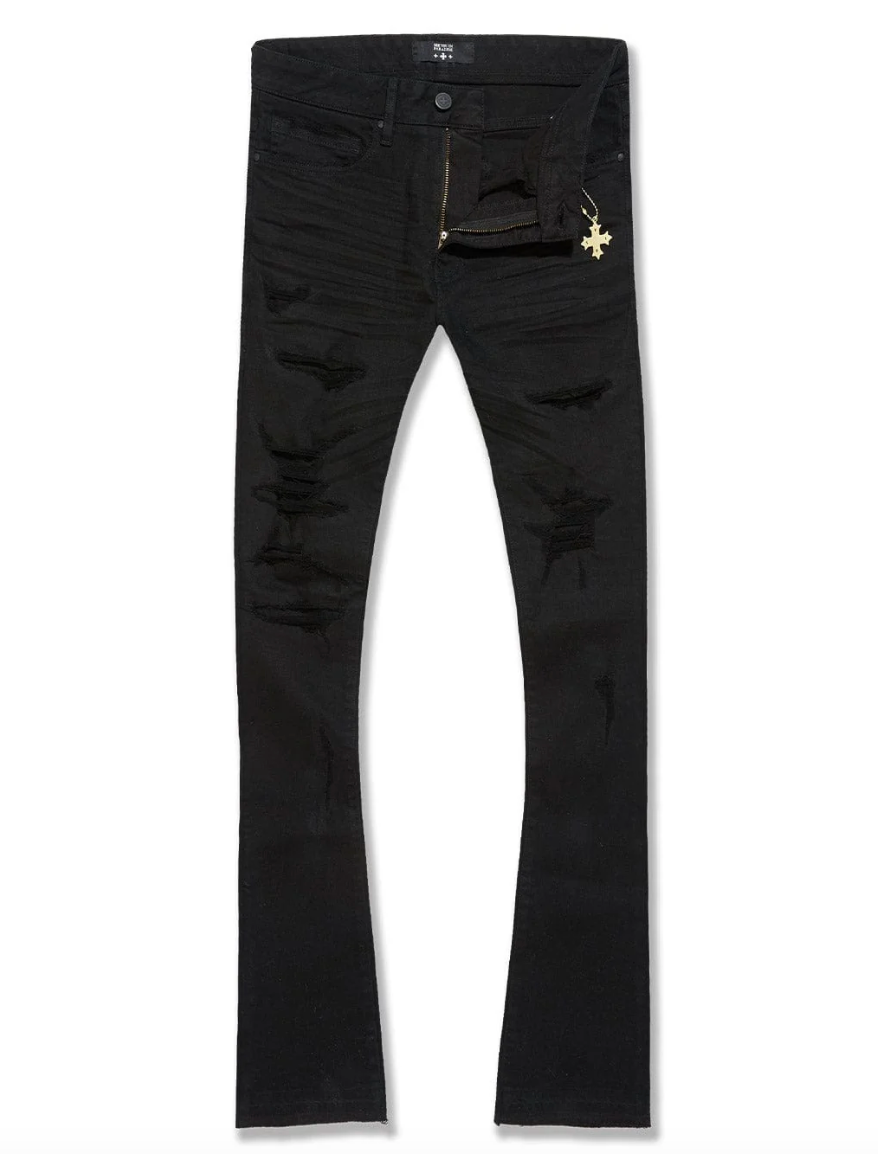 SYIP Stacked Jean - Jet Black