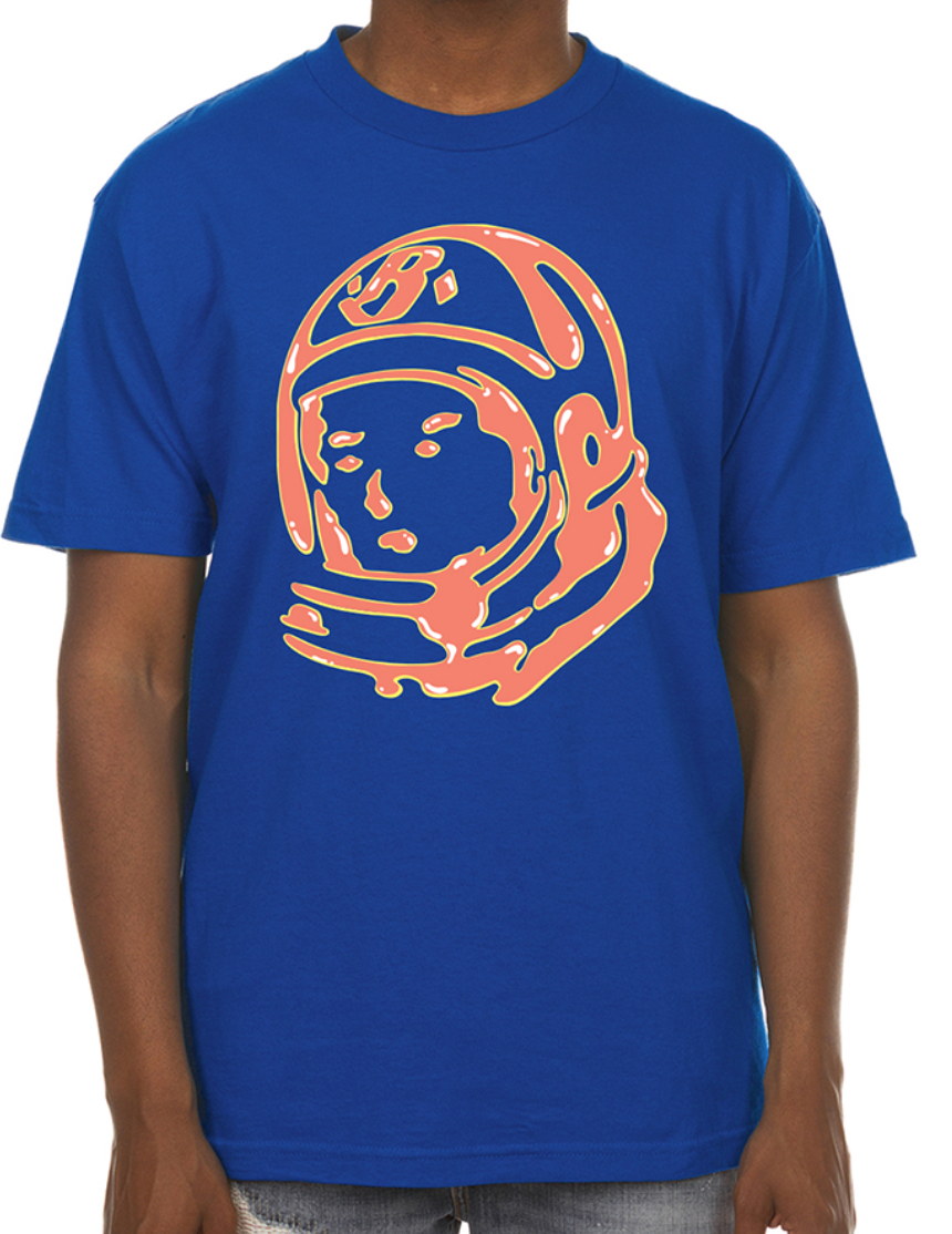 Helmet Tee - Blue