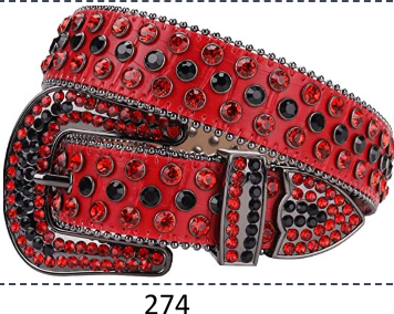 Sample Rhinestone Belts