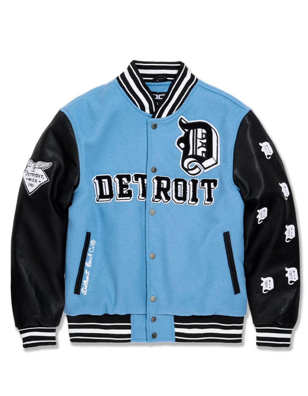 D-Town Varsity Jacket - Lion Blue