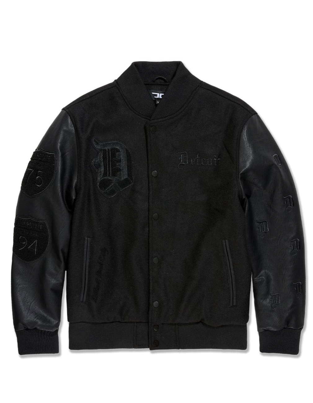 313 Varsity Jacket - Blacked Out