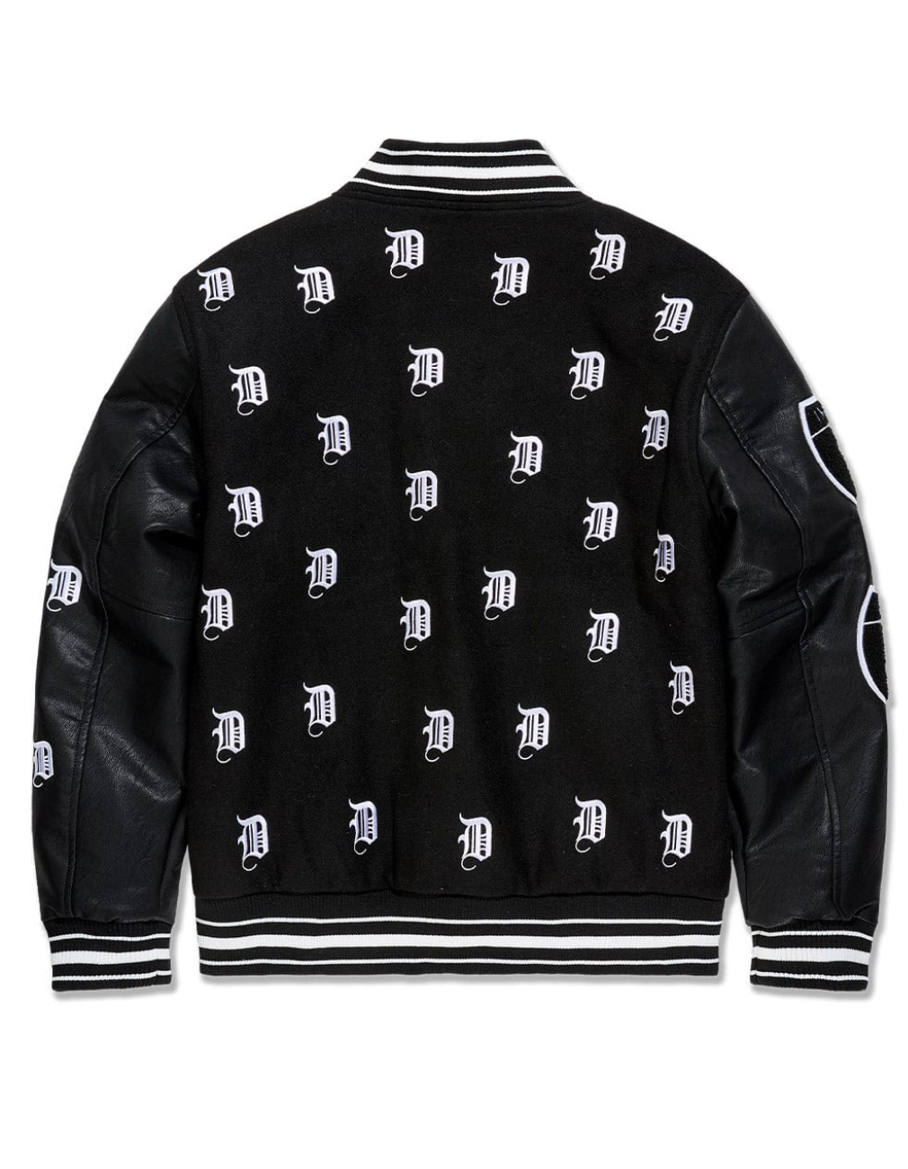 313 Varsity Jacket - Black/White