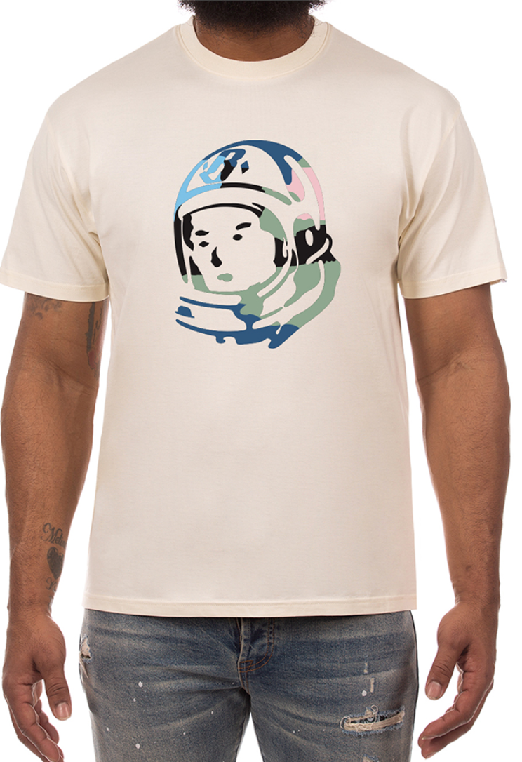 Helmet Split Tee - Winter White