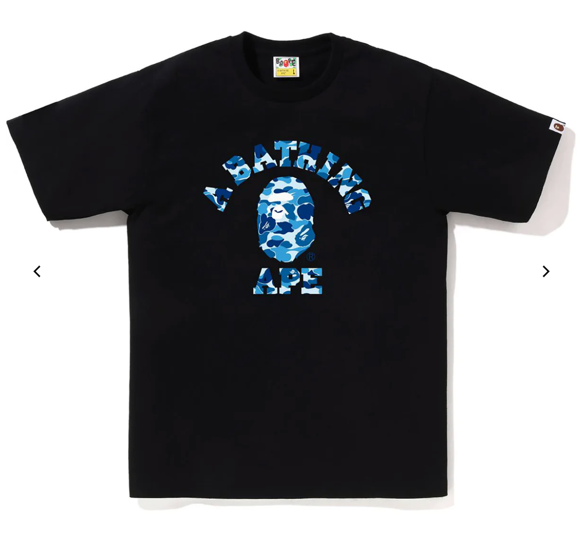 Bape ABC Camo T-shirt - Blk/Blue