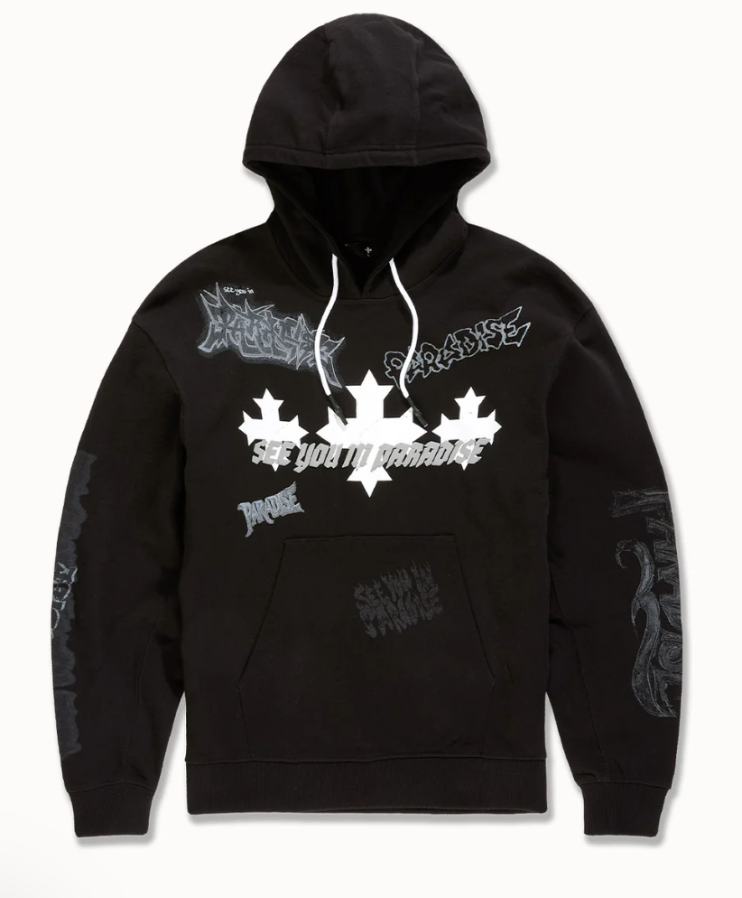 Reaper Pullover Hoodie - Black