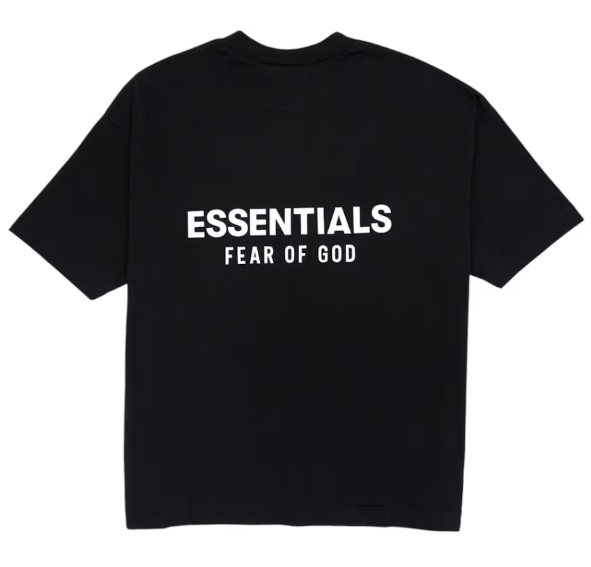 Essentials Classic Tee - Black/White