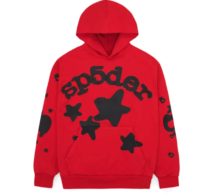 Belluga Sp5der hoodie - Red