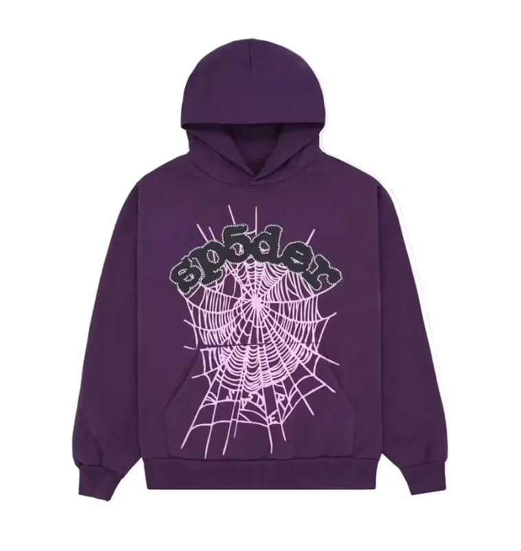 Sp5der Web Hoodie - Purple