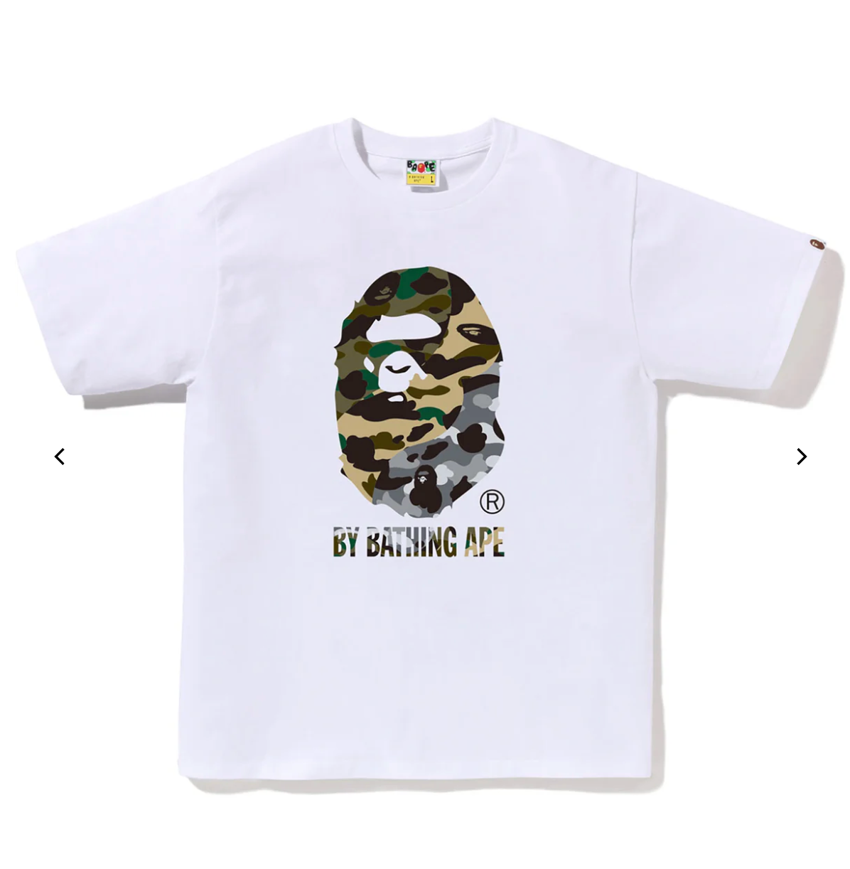1st Camo Crazy Tee - White