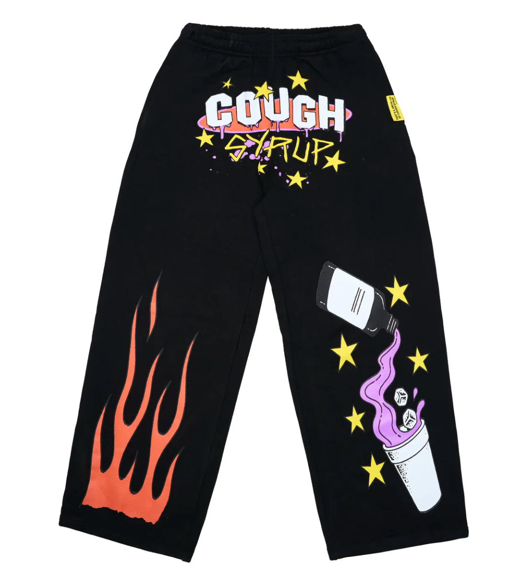 Po Up V2 Sweats - Black