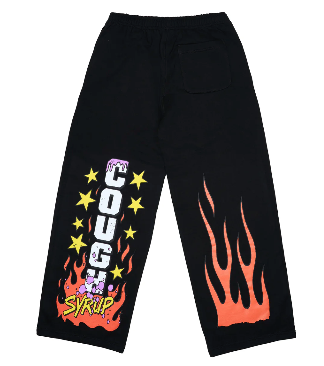 Po Up V2 Sweats - Black