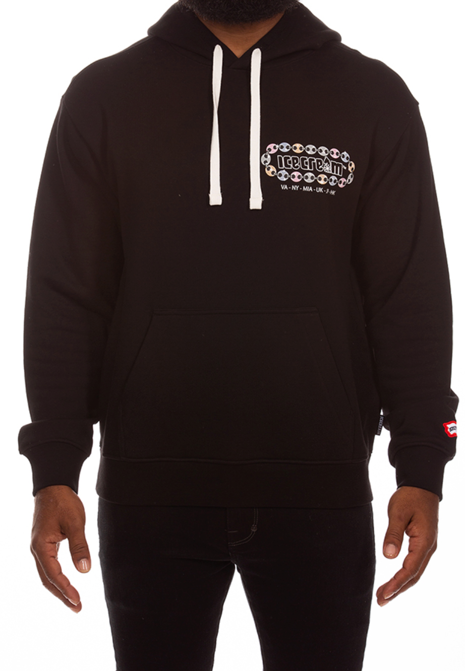 Chain Hoodie - Black