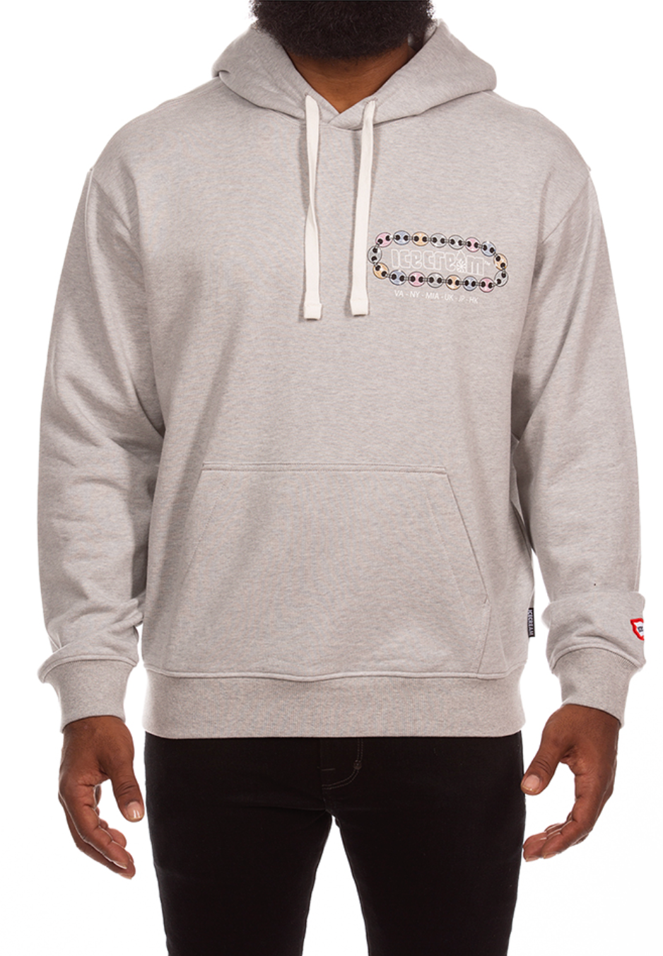 Chain Hoodie - Gray