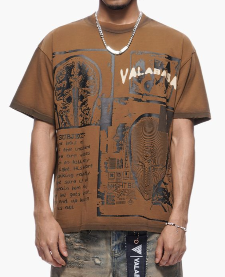 Cyber Tee - Brown