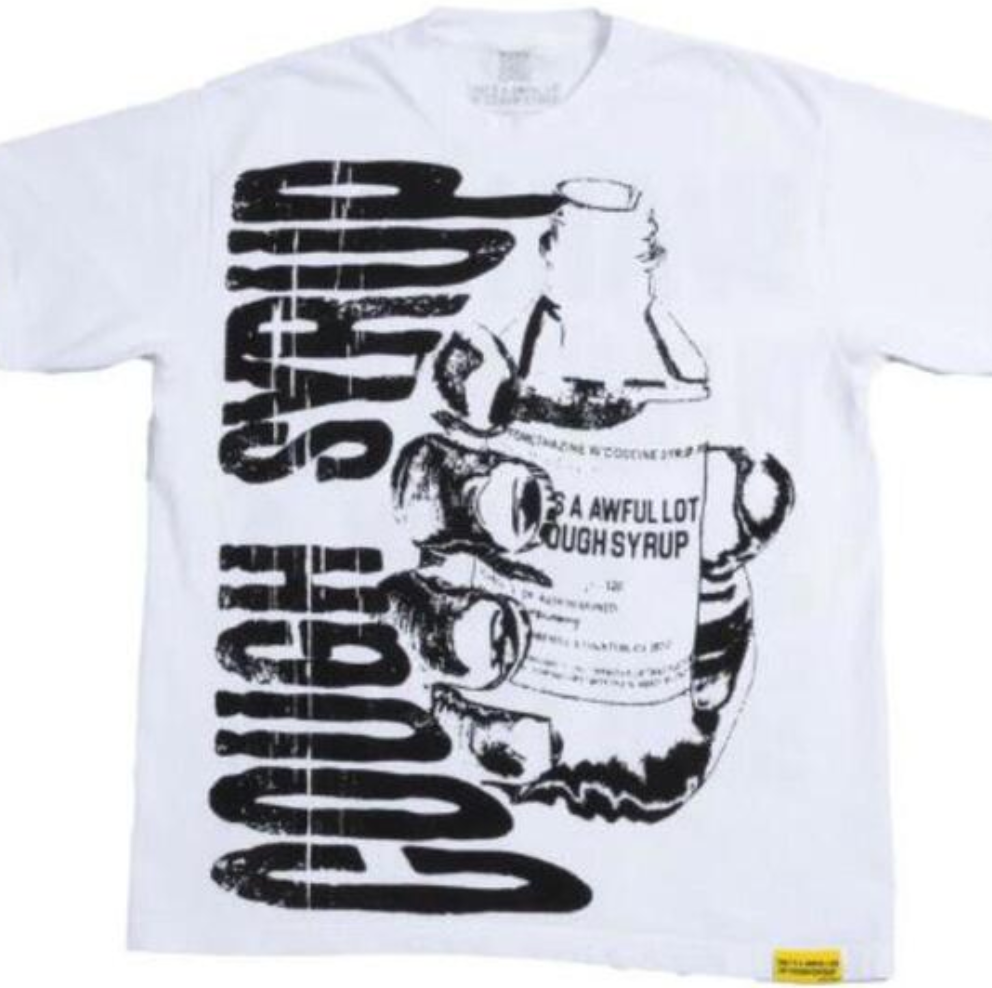 Cough Syrup Tee - White
